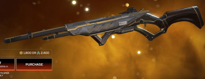 Legendary 30-30 Repeater Skin Polished Power in Apex Legends Dressed to Kill Event.